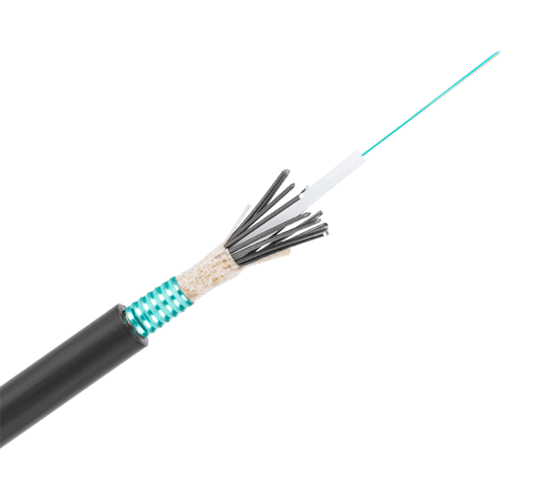Kabel Gentian Optik Luaran Jenis Tiub Tengah GYXTS