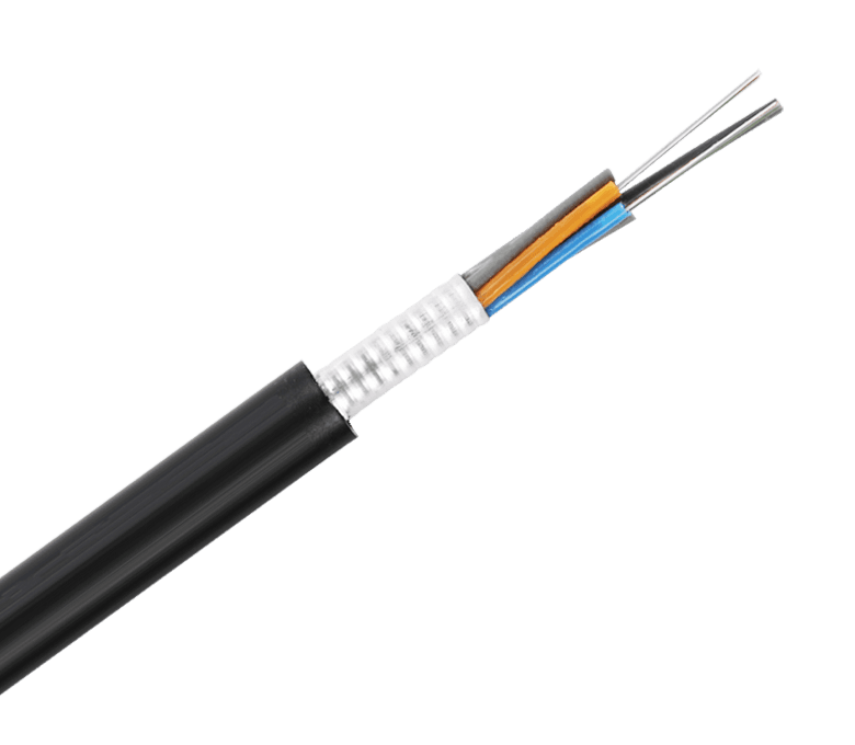 Kabel Gentian Optik Luaran Jenis Terkandas Lapisan GYTA