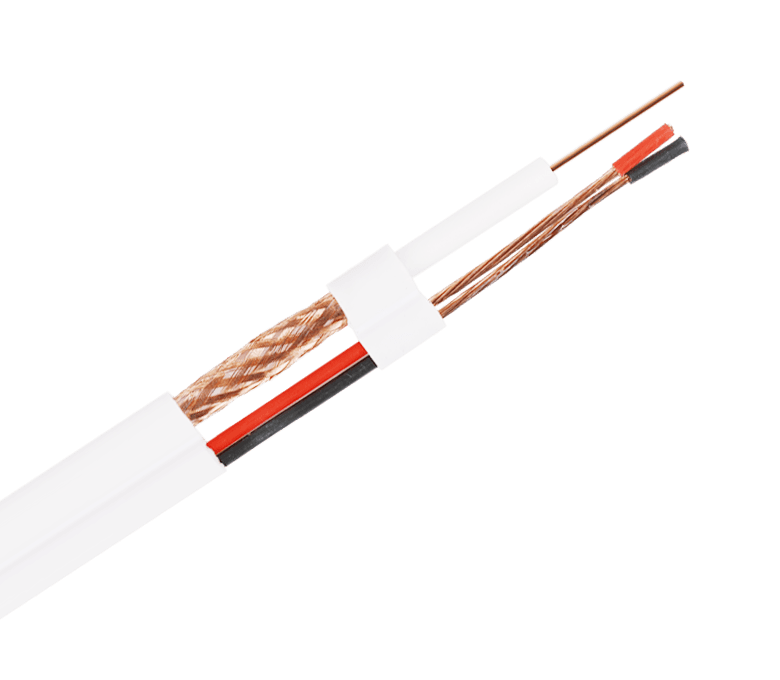 RG59+Kabel Pengagihan Kabel Monitor Kord Kuasa