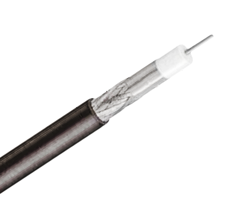 Kabel Sepaksi Piawai RG11 Siri 75 Ohm—Pita Tunggal & Jalinan