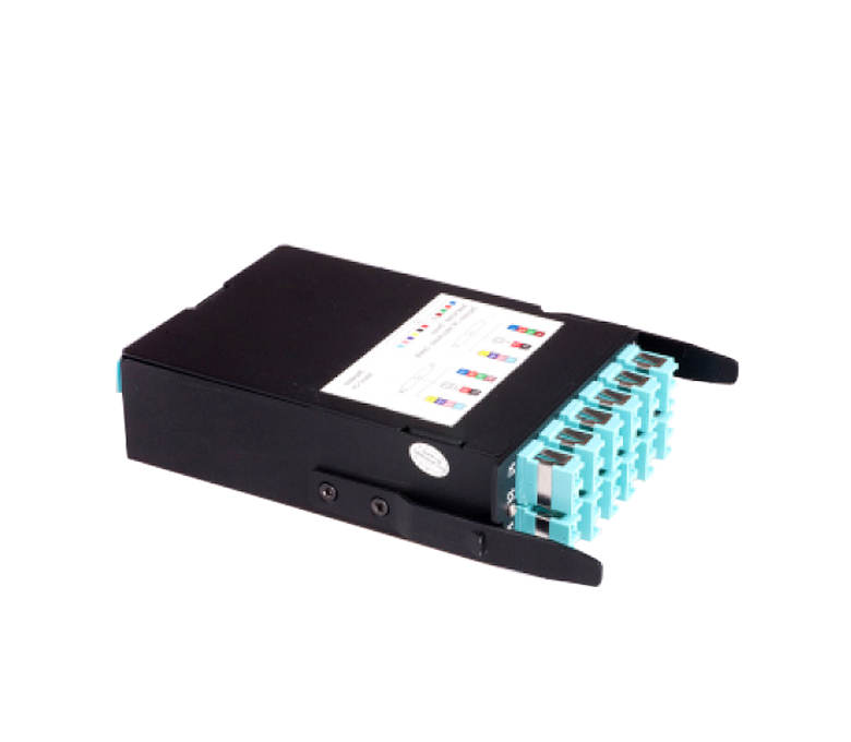 MPO 10 Gigabit Fiber Modul Pusat Data Aksesori Pengagihan Kuasa